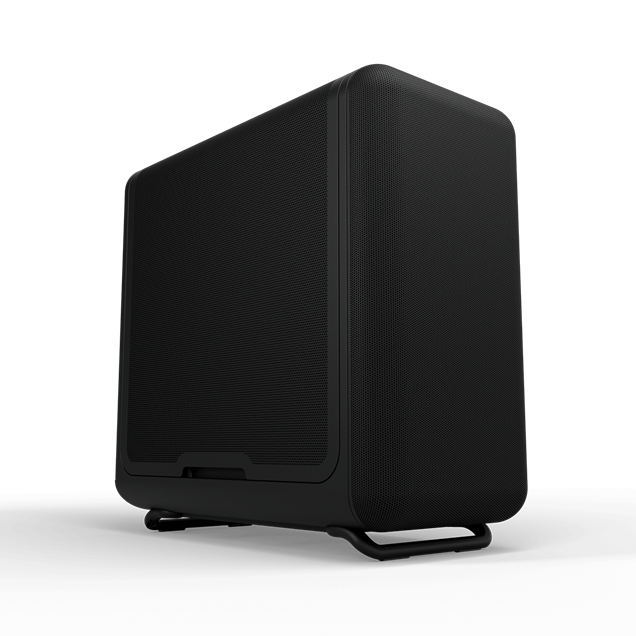 HYTE X50 Air Pitch Black Mid Tower Gaming Case - Black 